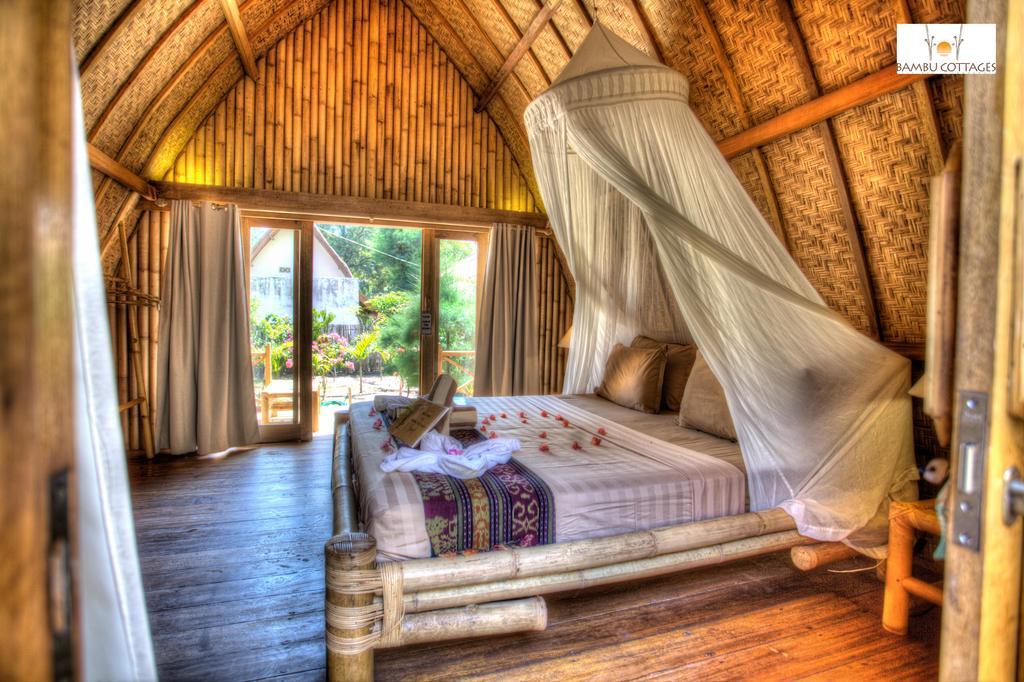 Bambu Cottages Gili Air Luaran gambar